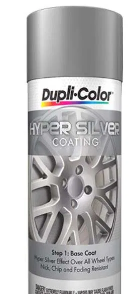 HSK100 – VHT Wheel Paint, Use To Protect Wheels Against Brake Dust/ Road Abrasion/ Chipping/ Fading Silver Heat Resis...